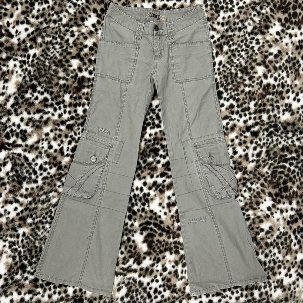 Khaki Green Cargo Pants - Tall Girl Friendly